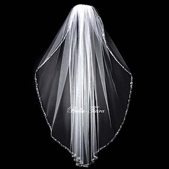 Mori Lee Madeline Gardner Bridal Veil **BRAND NEW** - Picture 8 of 15